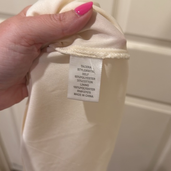 Tacera striped crochet maxi dress, large - Picture 4 of 4